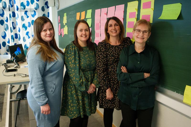 From left: Gunn Elin Fedreheim, Marianne Vikan, Anja Eliassen Borlaug, Anne-Torill Drønen